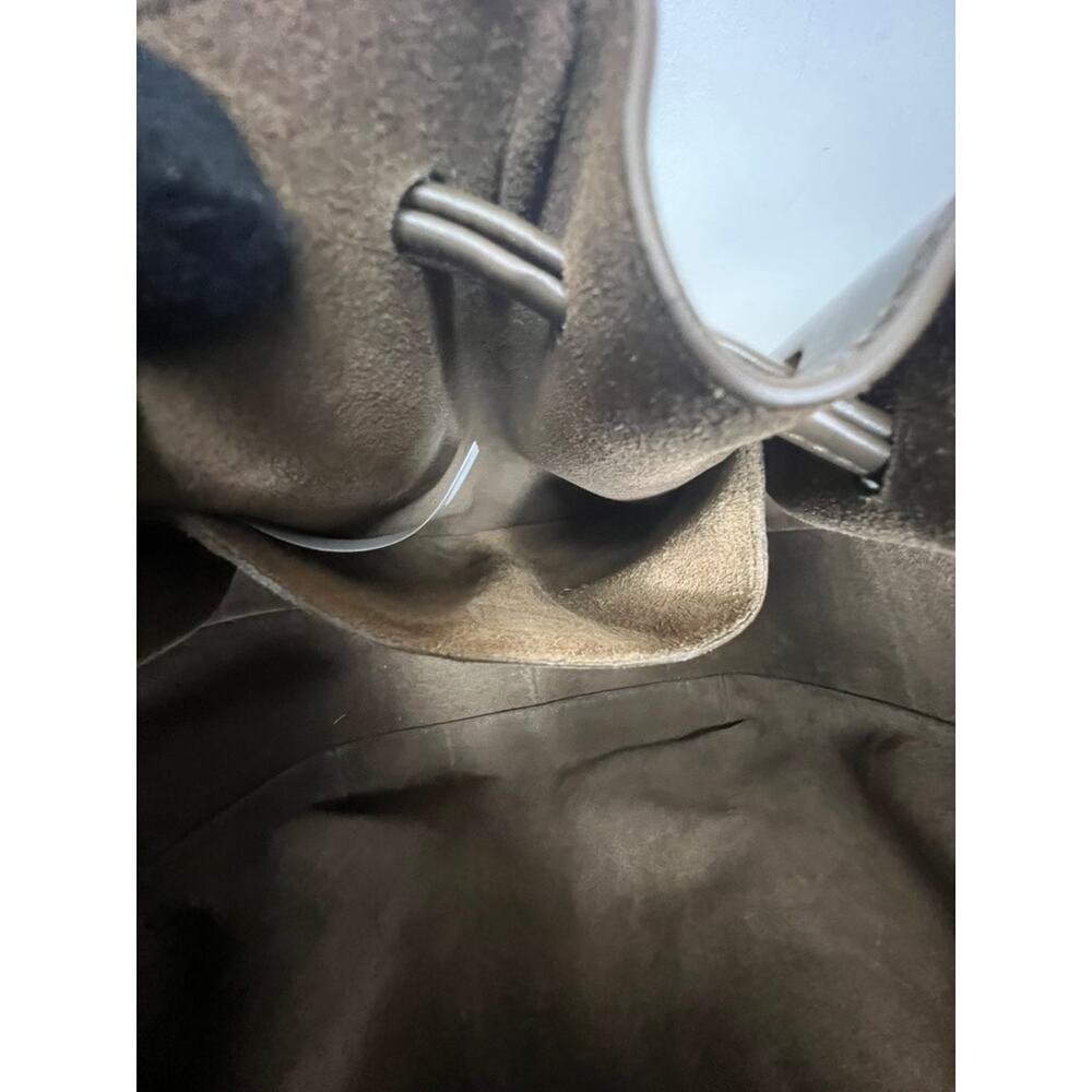 A.P.C. Courtney Small Bucket Bag Taupe Smooth Leather Crossbody NWT Dust Bag - Picture 10 of 14